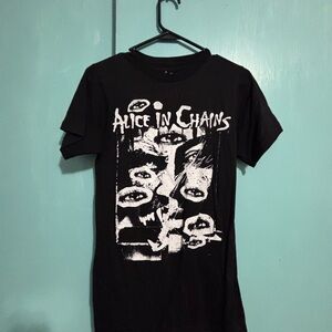 Alice in Chains Black Graphic Tee